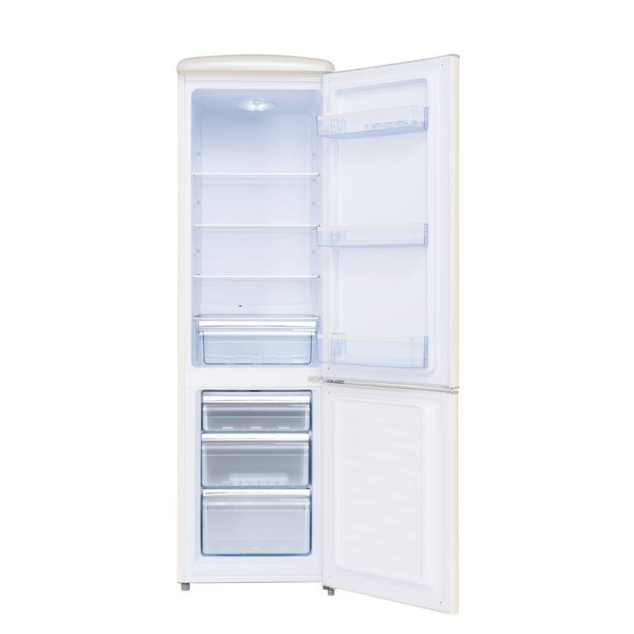 additioanl image for  FrigeluX Fridge Freezer Cream 244 Litre 