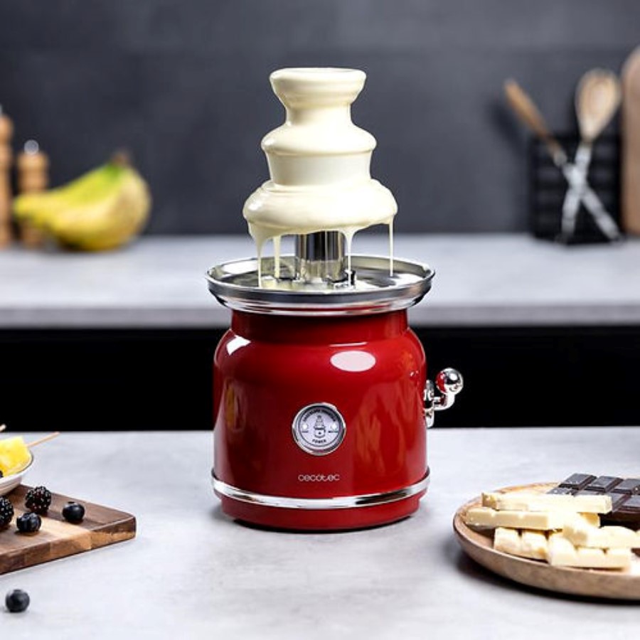 additioanl image for  Cecotec Choclate Fountain Red 
