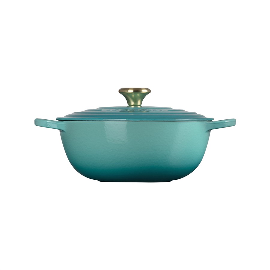 additioanl image for  Le Creuset Soup Pot Blue Riviera 26 cm 