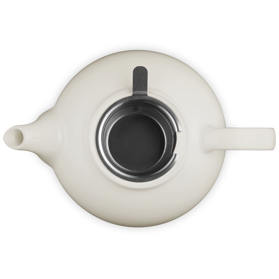 additioanl image for  Le Creuset Teapot w/SS Infuser Meringue 