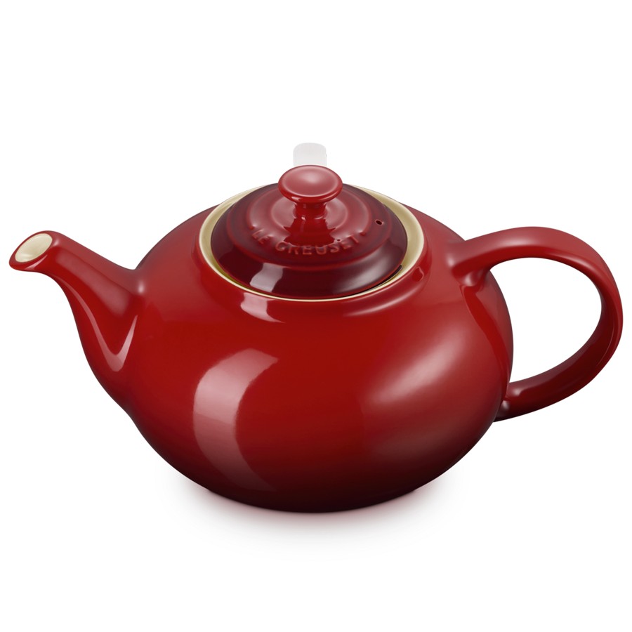 additioanl image for  Le Creuset Teapot with SS Infuser Cerise 