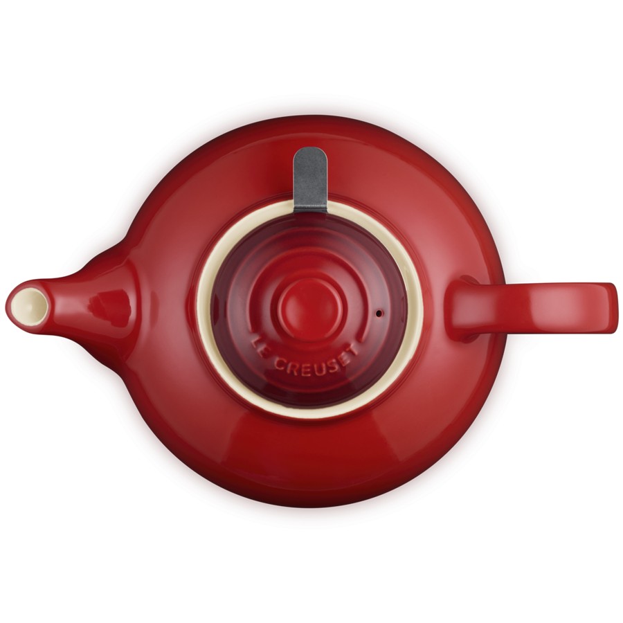 additioanl image for  Le Creuset Teapot with SS Infuser Cerise 