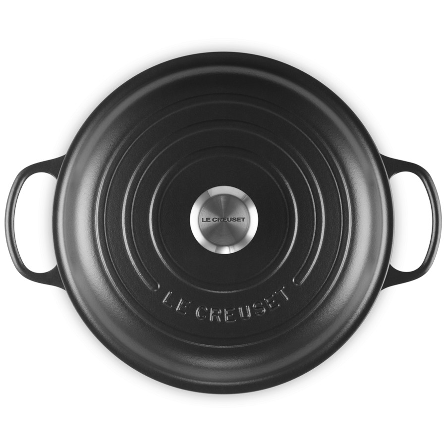 additioanl image for  Le Creuset Shallow Casserole Black 28 cm 