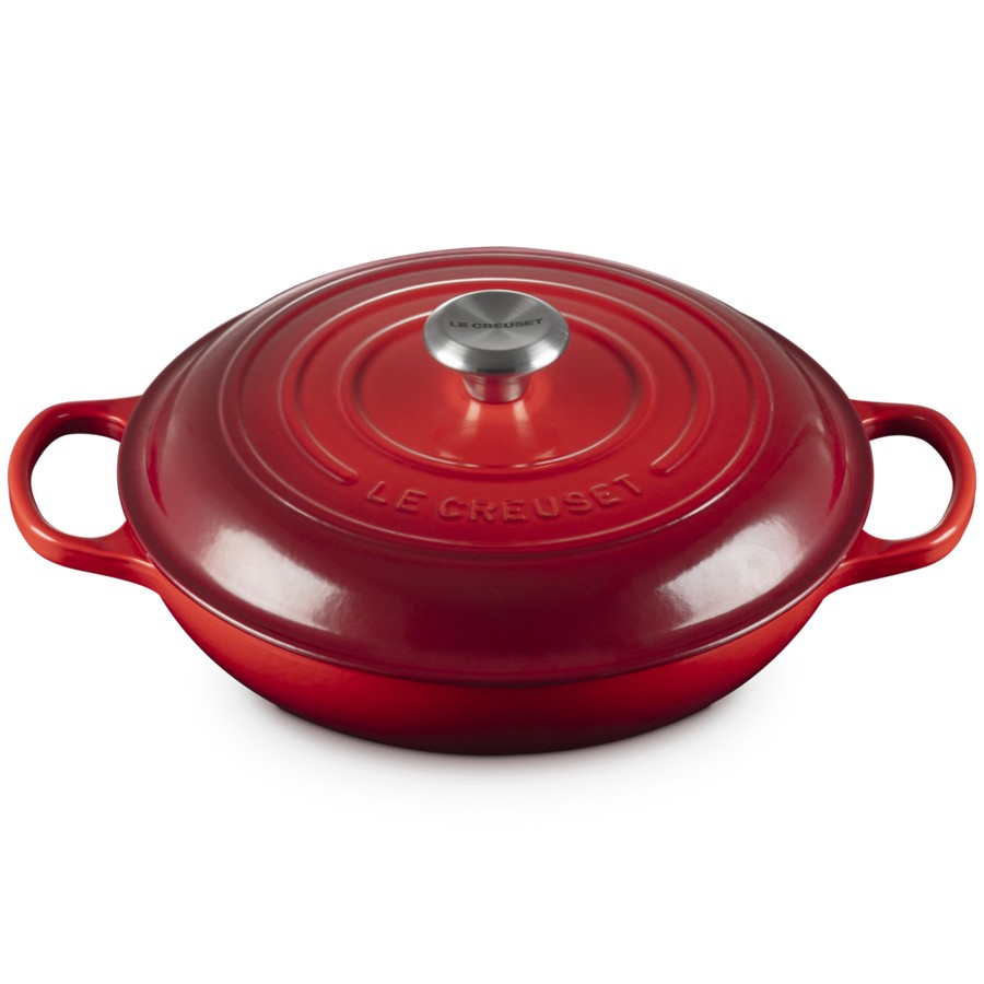 additioanl image for  Le Creuset Low Casserole Cerise 28 cm 