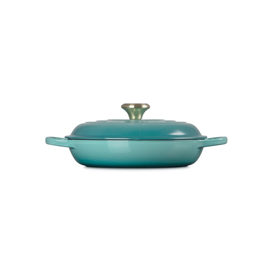 additioanl image for  Le Creuset Low Casserole B/Riviera 28 cm 