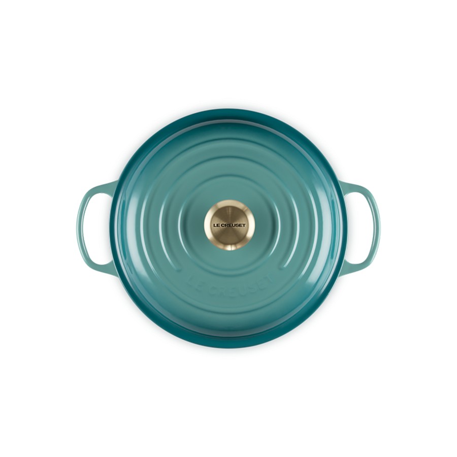 additioanl image for  Le Creuset Low Casserole B/Riviera 28 cm 