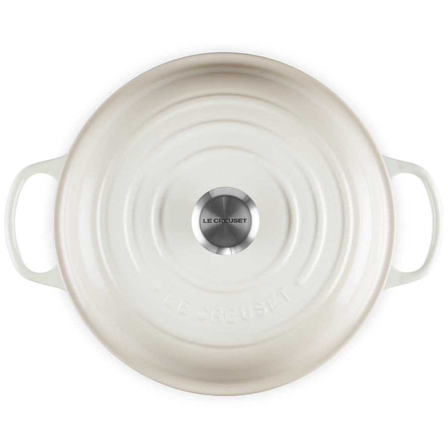 additioanl image for  Le Creuset Low Casserole Meringue 28 cm 