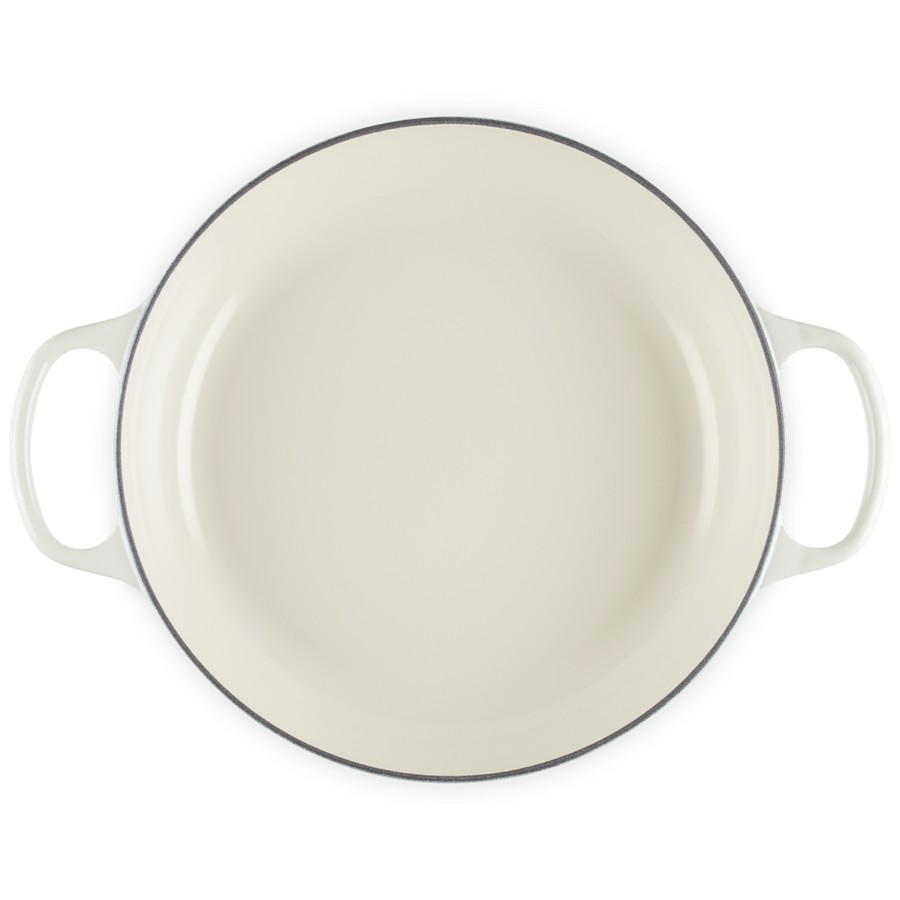 additioanl image for  Le Creuset Low Casserole Meringue 28 cm 
