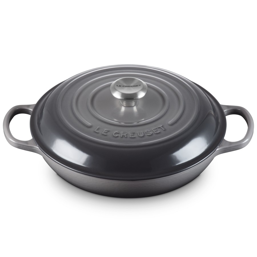 additioanl image for  Le Creuset Low Casserole Flint 28 cm 