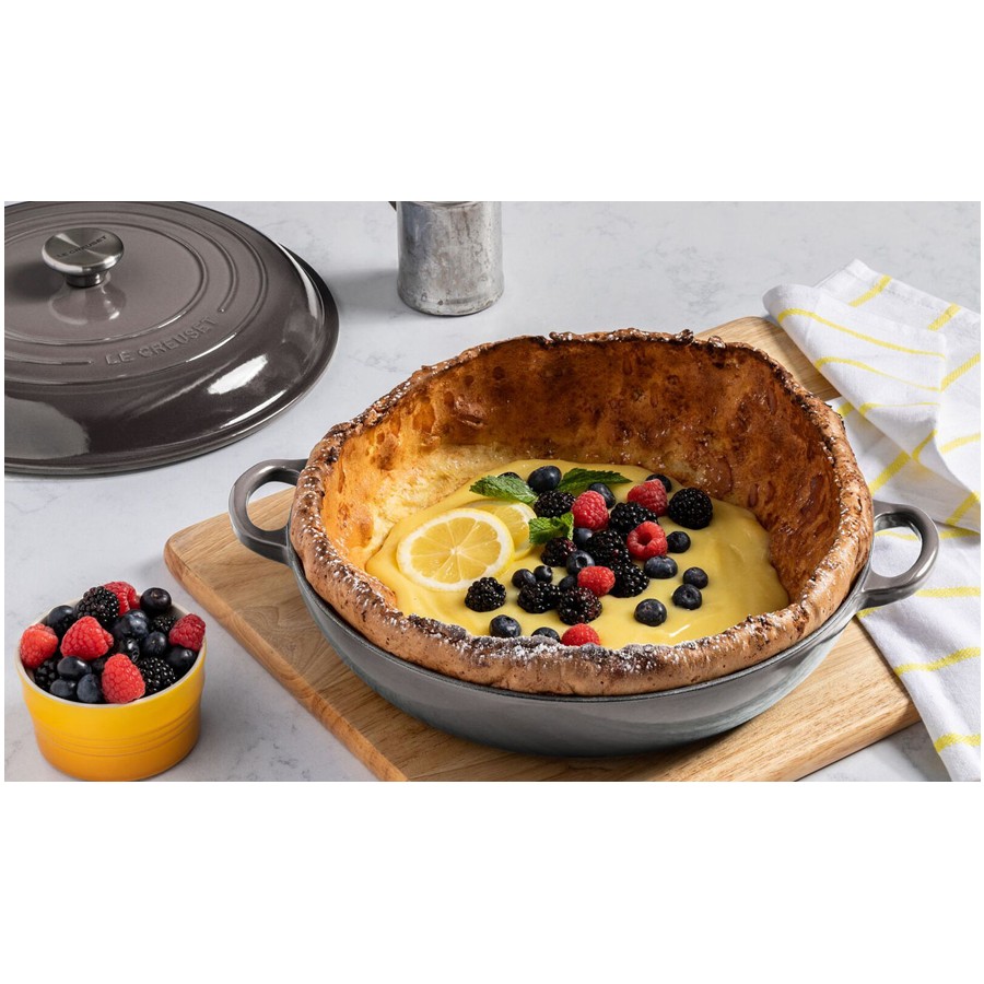 additioanl image for  Le Creuset Low Casserole Flint 28 cm 