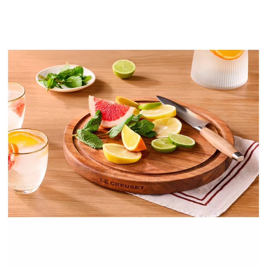 additioanl image for  Le Creuset Rd Chopping Board Wood 30cm 