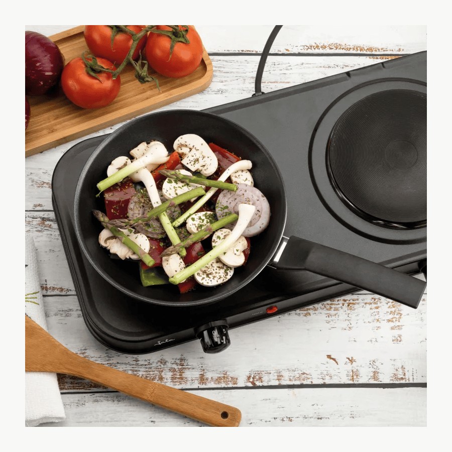 additioanl image for  Jata Electric Cooker 2 Burner Black 