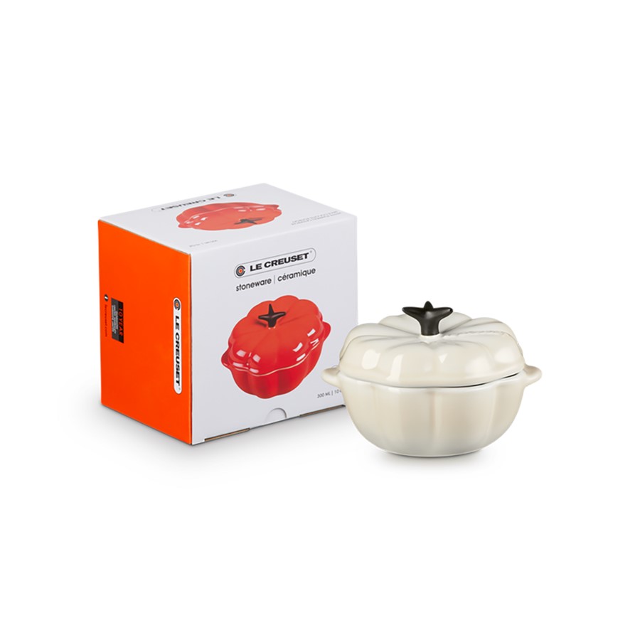 additioanl image for  Le Creuset Pumpkin Petite Cass. Meringue 