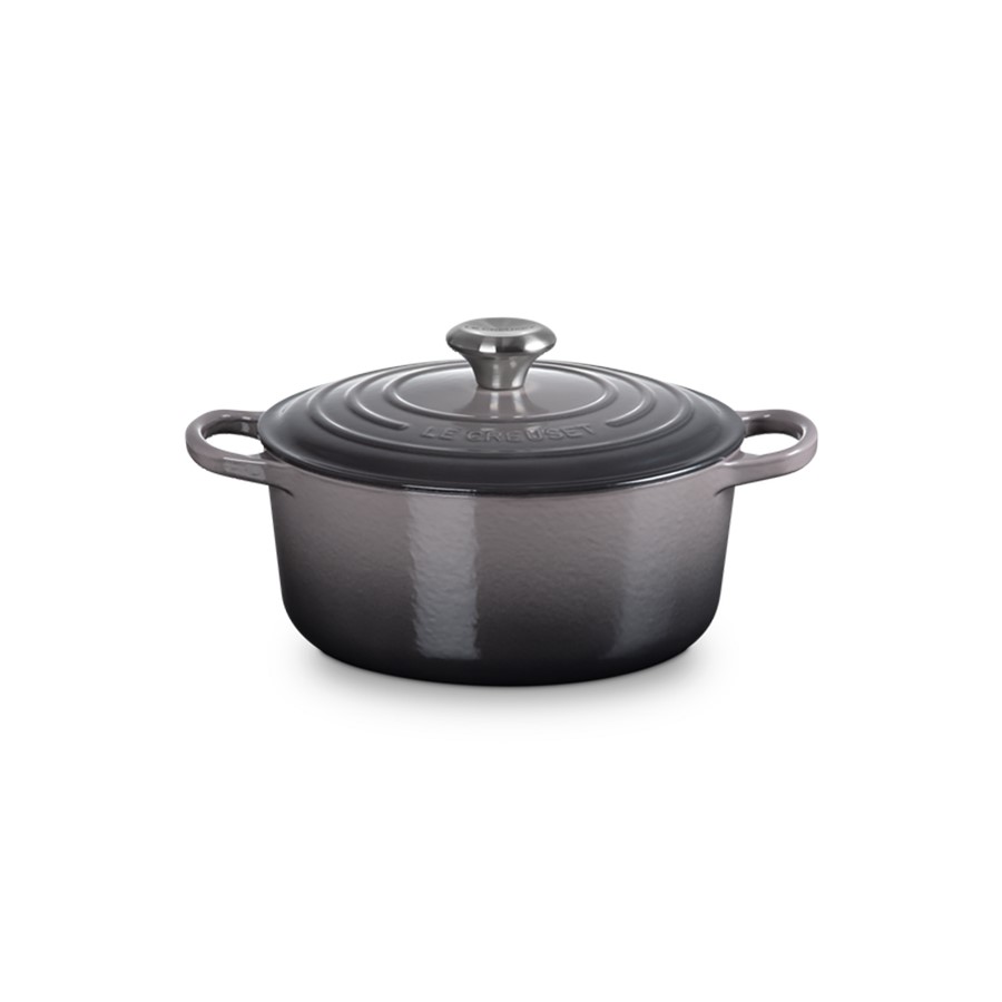 additioanl image for  Le Creuset Round Casserole Flint 24 cm 