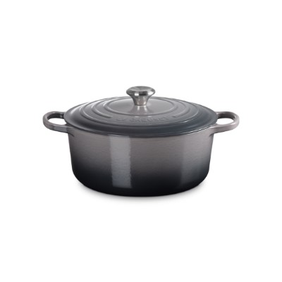 additioanl image for  Le Creuset Round Casserole Flint 28 cm 