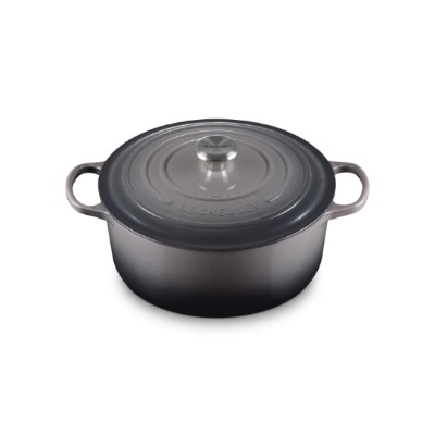 additioanl image for  Le Creuset Round Casserole Flint 28 cm 