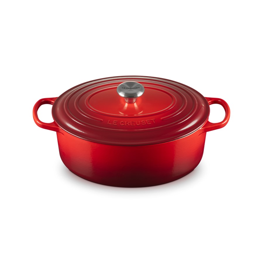 additioanl image for  Le Creuset Oval Casserole Cerise 31 cm 
