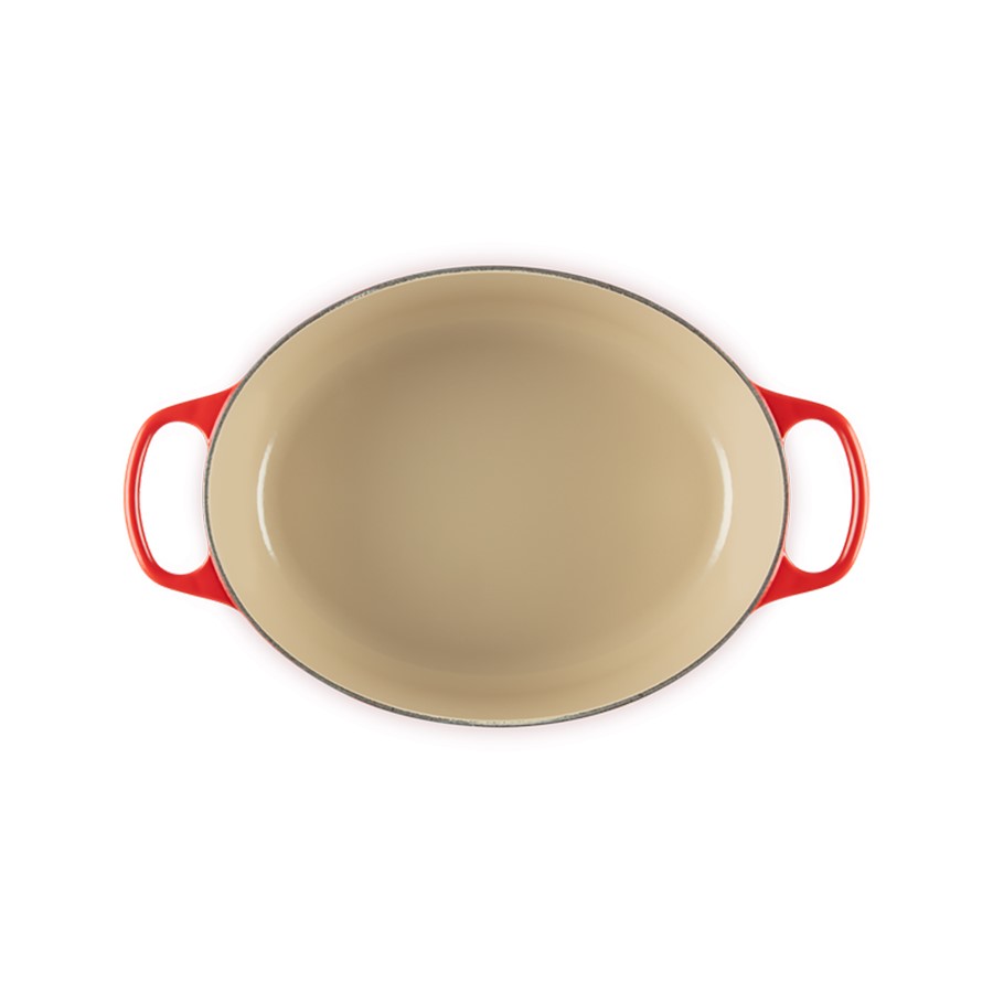 additioanl image for  Le Creuset Oval Casserole Cerise 31 cm 