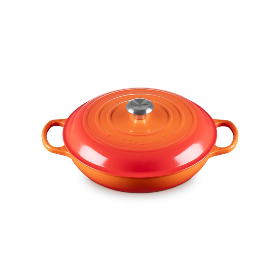 additioanl image for  Le Creuset Shallow Casserole Flame 26cm 