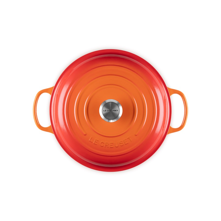 additioanl image for  Le Creuset Shallow Casserole Flame 26cm 