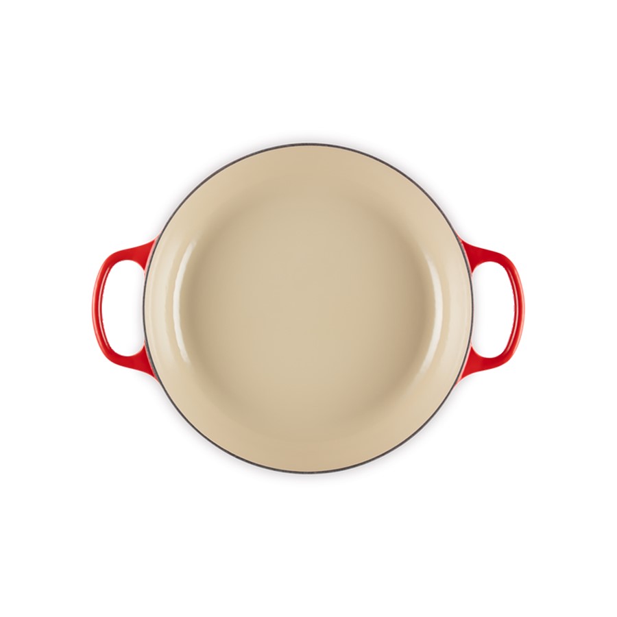 additioanl image for  Le Creuset Shallow Casserole Cerise 30cm 