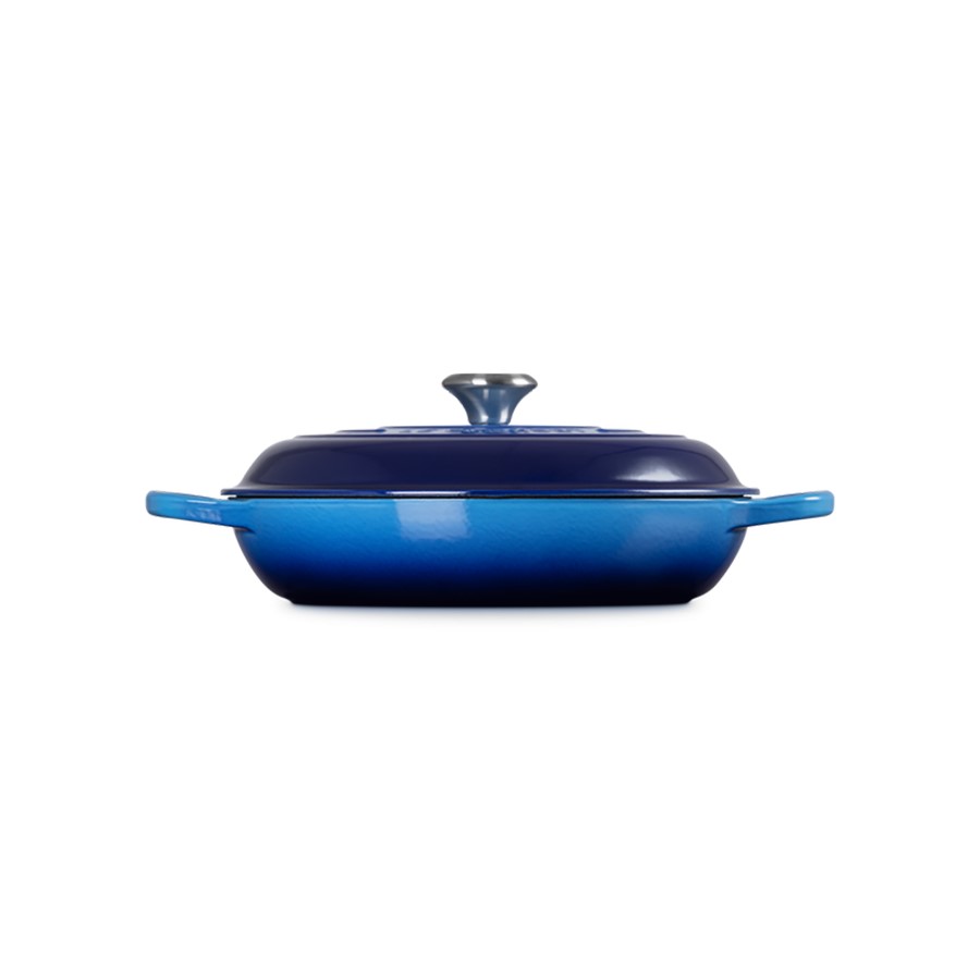 additioanl image for  Le Creuset Shallow Casserole AzBlue 30cm 