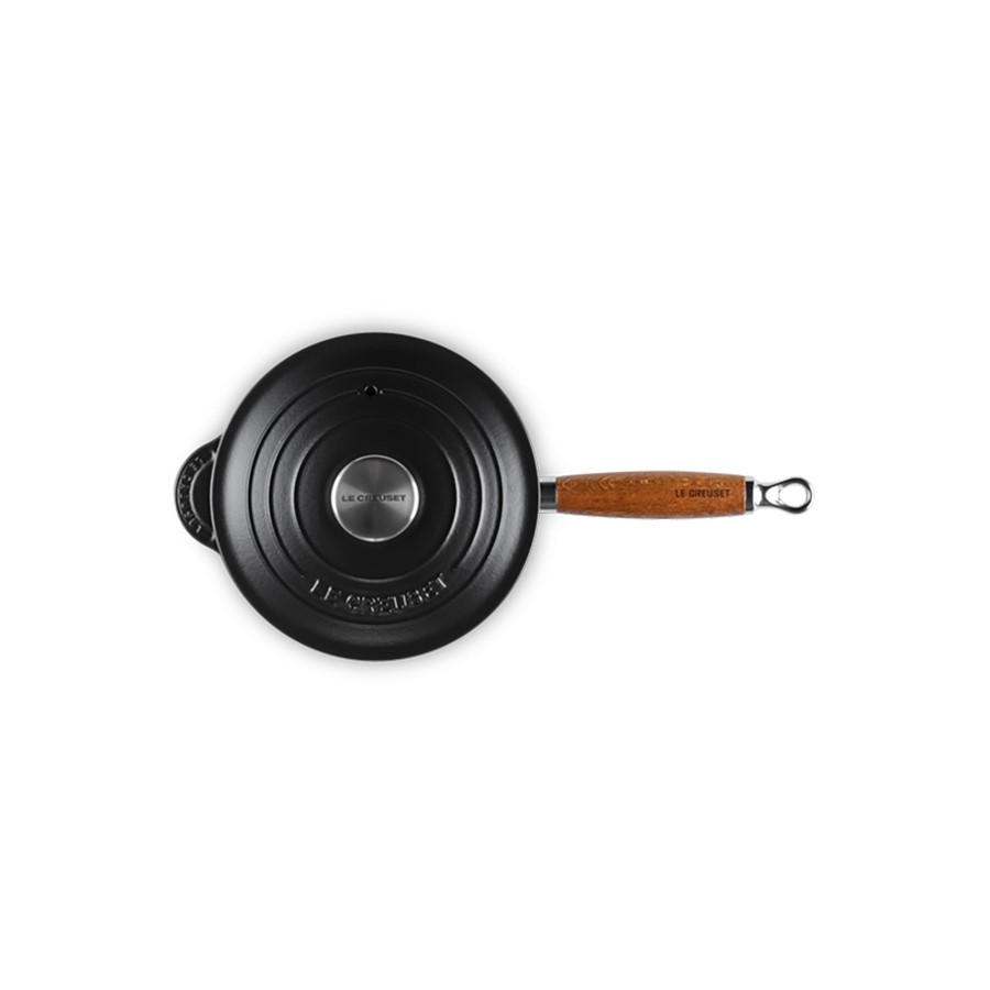 additioanl image for  Le Creuset Saucepan Wood M/Blk 18 cm 