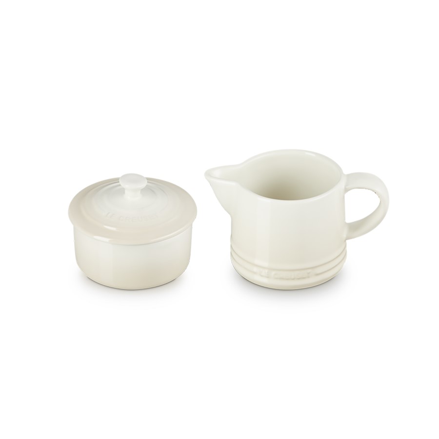 additioanl image for  Le Creuset Milk & Sugar Set Meringue 