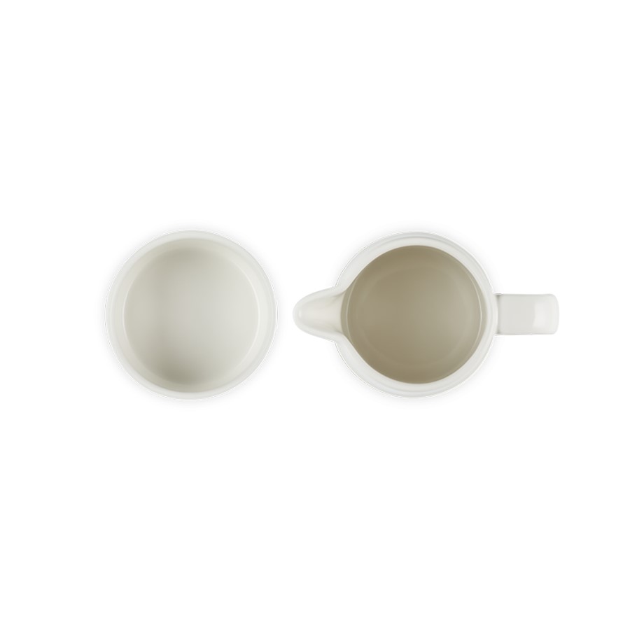 additioanl image for  Le Creuset Milk & Sugar Set Meringue 