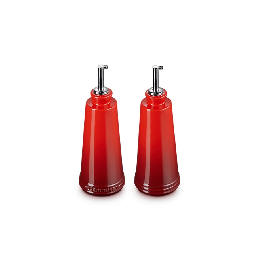 additioanl image for  Le Creuset Oil & Vinegar Set Cerise 