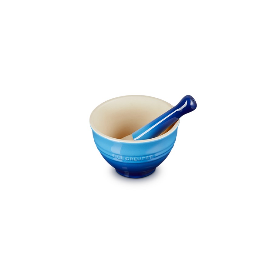 additioanl image for  Le Creuset Mortar & Pestle Azure Blue 