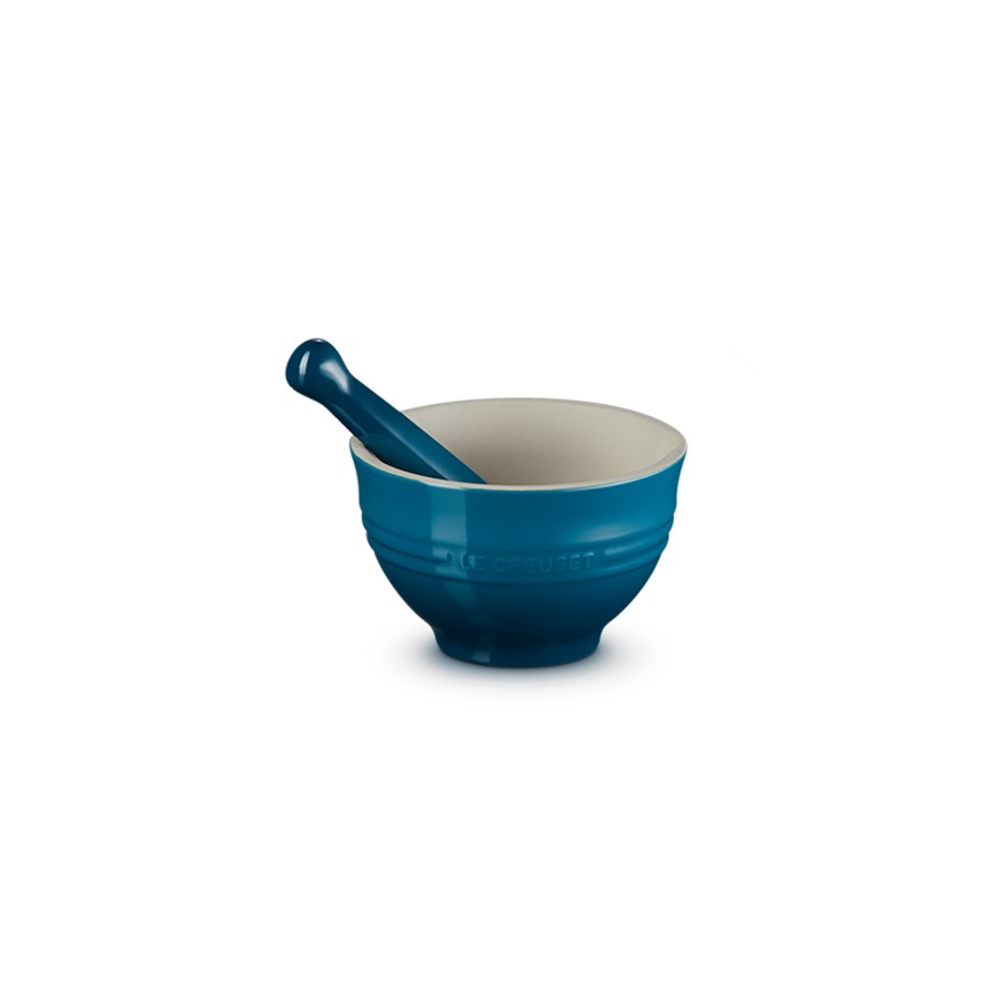 additioanl image for  Le Creuset Mortar & Pestle Deep Teal 