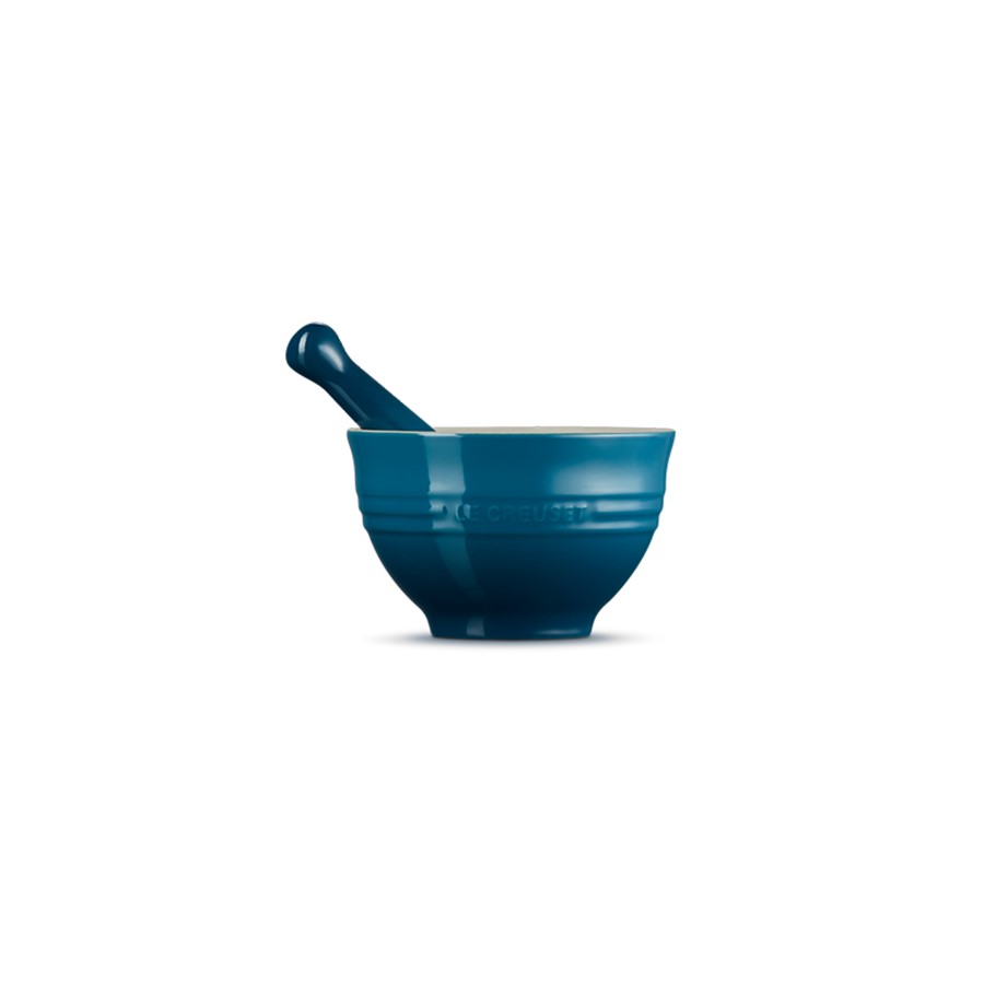 additioanl image for  Le Creuset Mortar & Pestle Deep Teal 