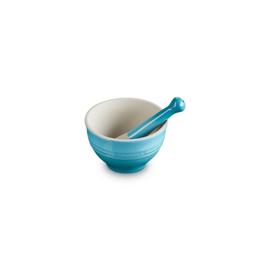 additioanl image for  Le Creuset Mortar & Pestle Teal 300 ml 