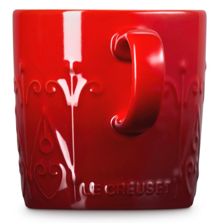 additioanl image for  Le Creuset London Coffee Mug Cerise 350m 