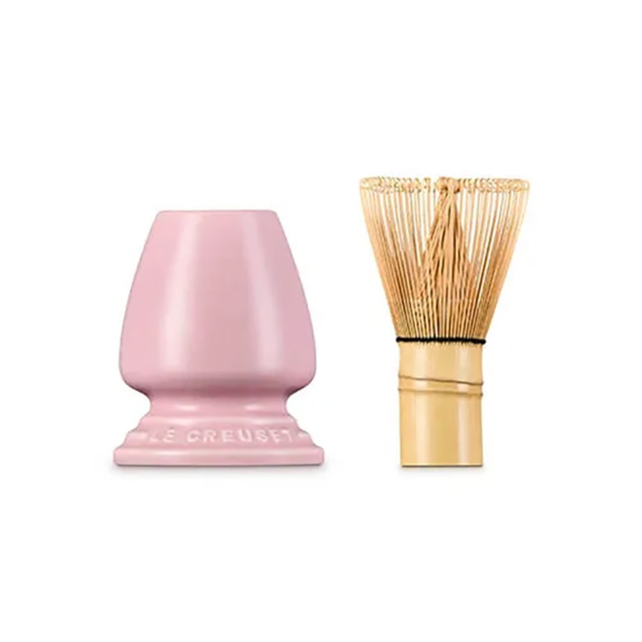 additioanl image for  Le Creuset Matcha Whisk & Stand S/Pink 