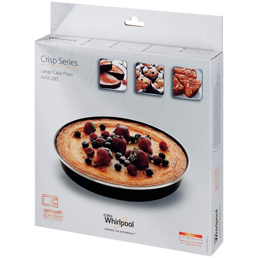 additioanl image for  Whirlpool Cake Dish Black 28 cm 