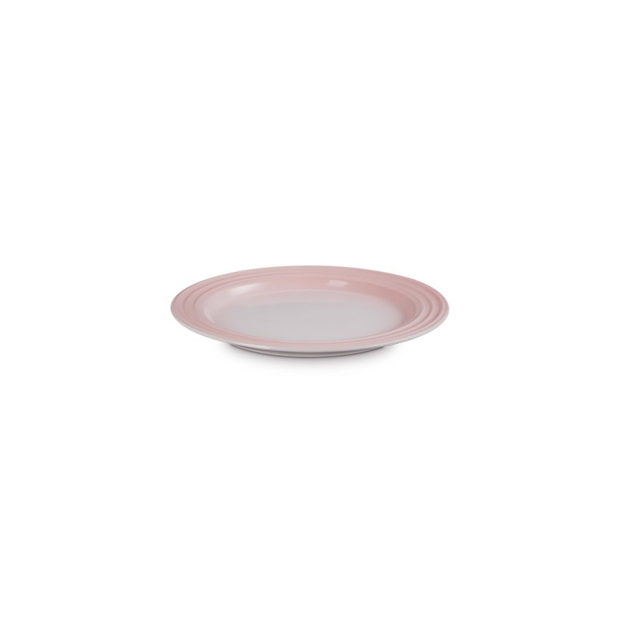 additioanl image for  Le Creuset Salad Plate Shell Pink 22 cm 