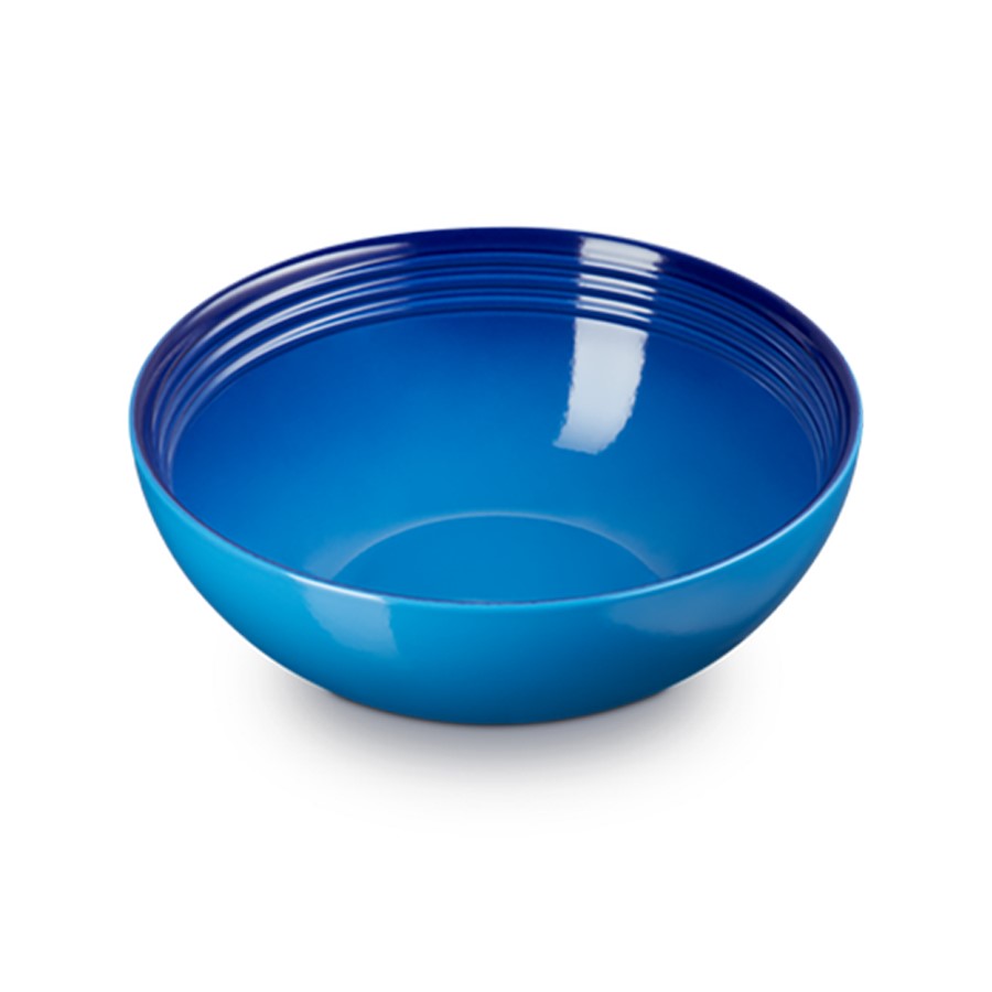 additioanl image for  Le Creuset Serving Bowl Azure Blue 24 cm 