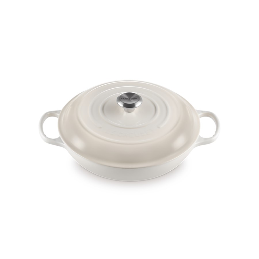 additioanl image for  Le Creuset Low Casserole Meringue 26 cm 