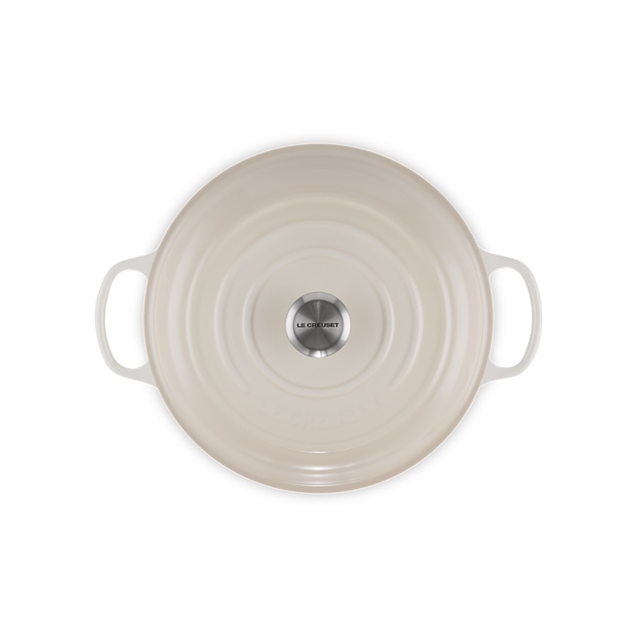 additioanl image for  Le Creuset Low Casserole Meringue 26 cm 