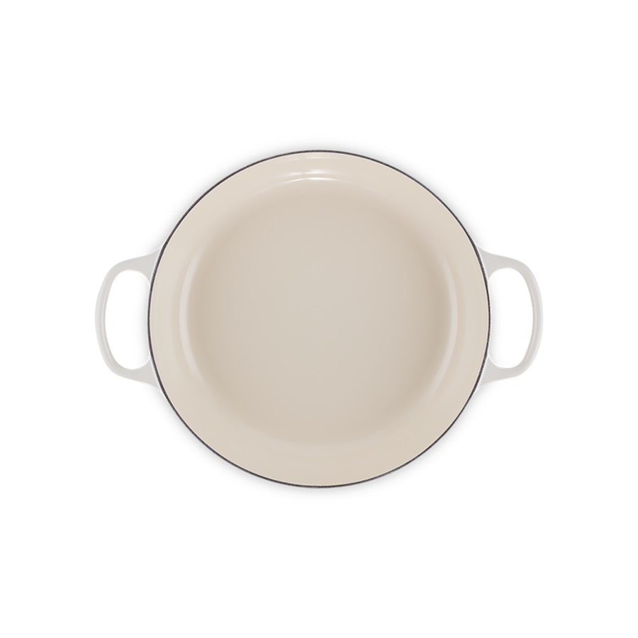 additioanl image for  Le Creuset Low Casserole Meringue 26 cm 
