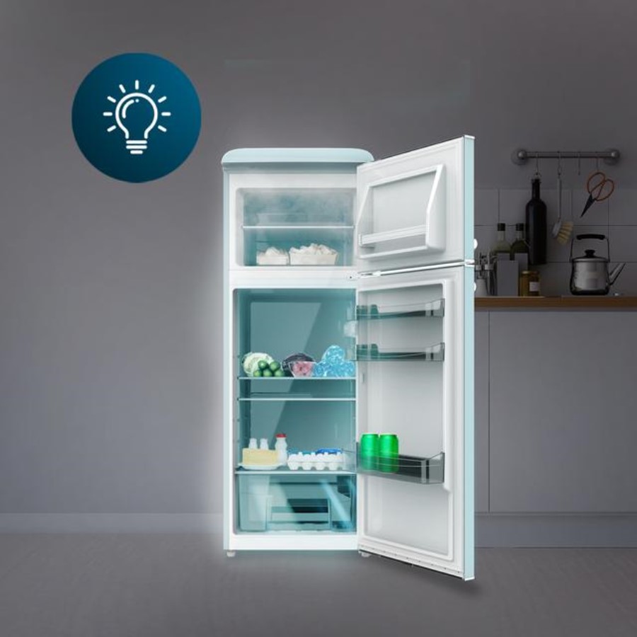 additioanl image for  Cecotec Retro Fridge/F Combi Blue 245 L 
