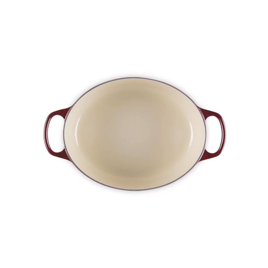 additioanl image for  Le Creuset Oval Casserole Garnet 29 cm 