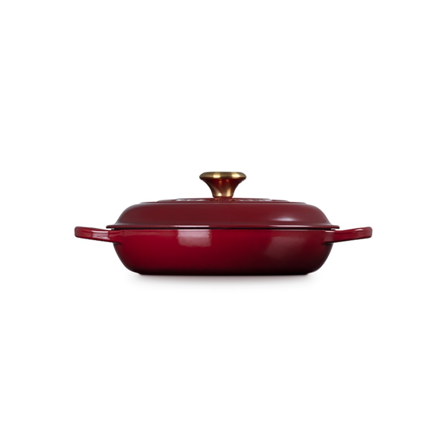 additioanl image for  Le Creuset Low Casserole Garnet 26 cm 