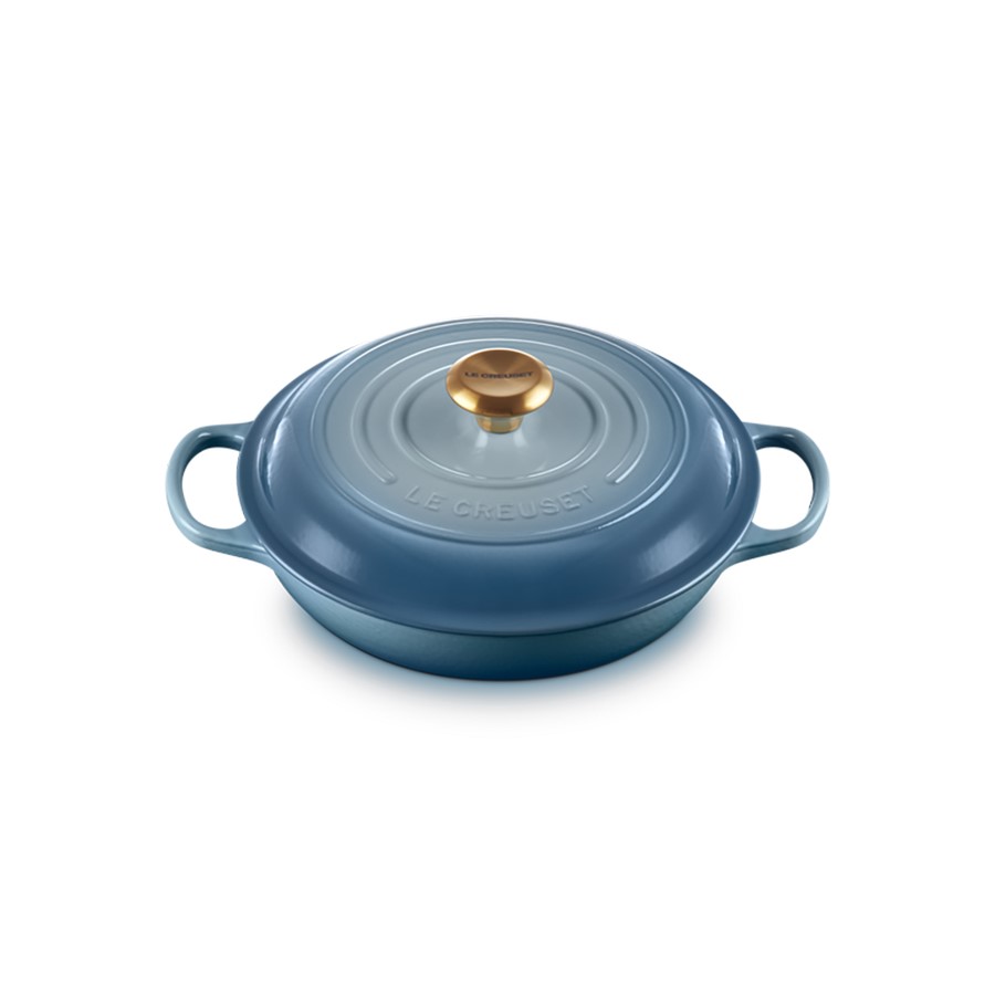additioanl image for  Le Creuset Low Casserole Chambray 26 cm 