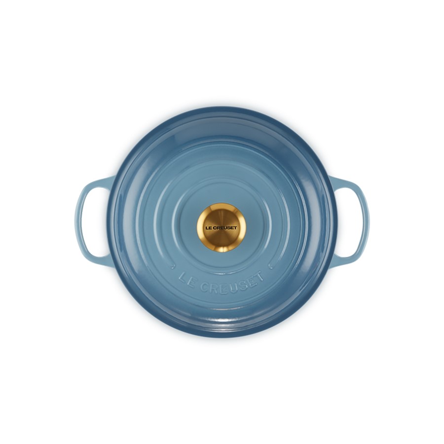 additioanl image for  Le Creuset Low Casserole Chambray 26 cm 