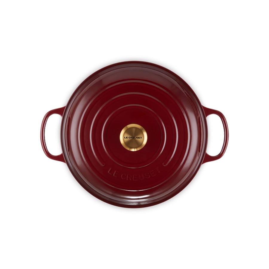 additioanl image for  Le Creuset Shallow Casserole Garnet 30cm 