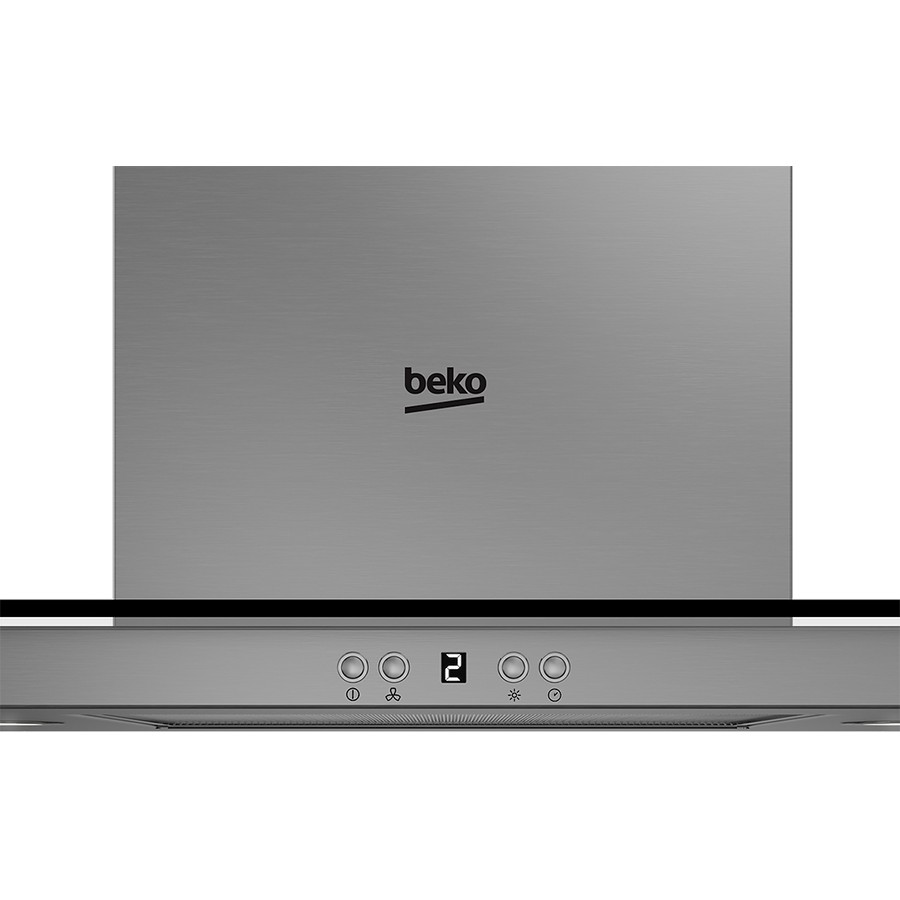 additioanl image for  Beko Hood Island Glass S/Steel 90 cm
