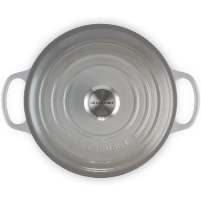 additioanl image for  Le Creuset Rd. Casserole Mist Grey 24 cm 